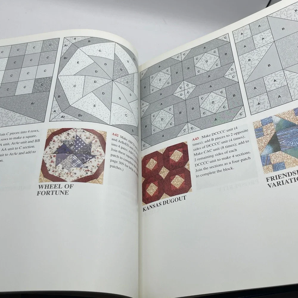 Better Homes and Gardens 501 Quilt Blocks Patchwork Applique Hardcover 1994 Book
